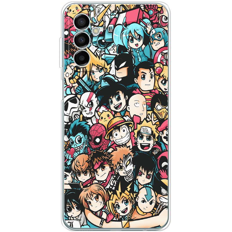 Чехол BoxFace Samsung Galaxy M23 5G (M236)  Anime Stickers