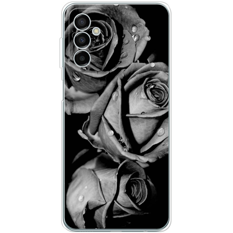 Чехол BoxFace Samsung Galaxy M23 5G (M236)  Black and White Roses