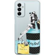 Прозрачный чехол BoxFace Samsung Galaxy M23 5G (M236)  City Girl