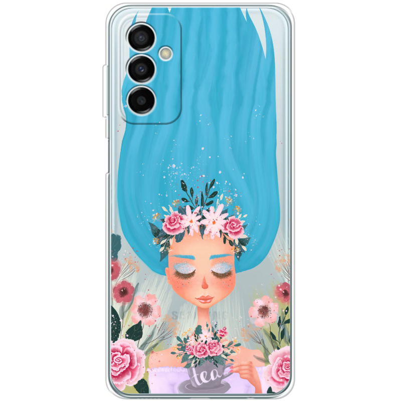 Прозрачный чехол BoxFace Samsung Galaxy M23 5G (M236)  Blue Hair