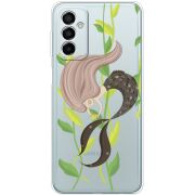 Прозрачный чехол BoxFace Samsung Galaxy M23 5G (M236)  Cute Mermaid