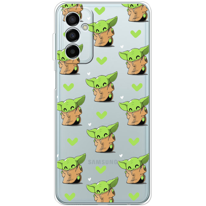 Прозрачный чехол BoxFace Samsung Galaxy M23 5G (M236)  Pattern Baby Yoda