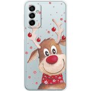 Прозрачный чехол BoxFace Samsung Galaxy M23 5G (M236)  Winter Deer