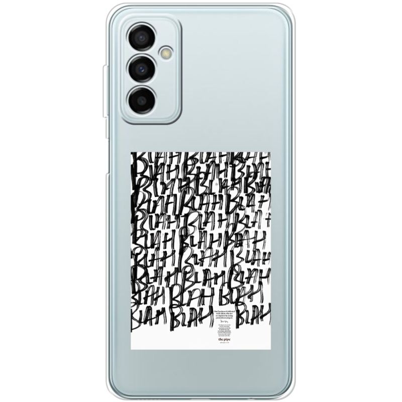 Прозрачный чехол BoxFace Samsung Galaxy M23 5G (M236)  Blah Blah