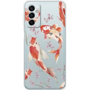 Прозрачный чехол BoxFace Samsung Galaxy M23 5G (M236)  Japanese Koi Fish