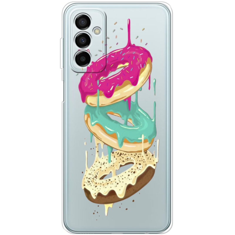 Прозрачный чехол BoxFace Samsung Galaxy M23 5G (M236)  Donuts