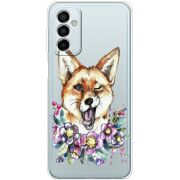 Прозрачный чехол BoxFace Samsung Galaxy M23 5G (M236)  Winking Fox