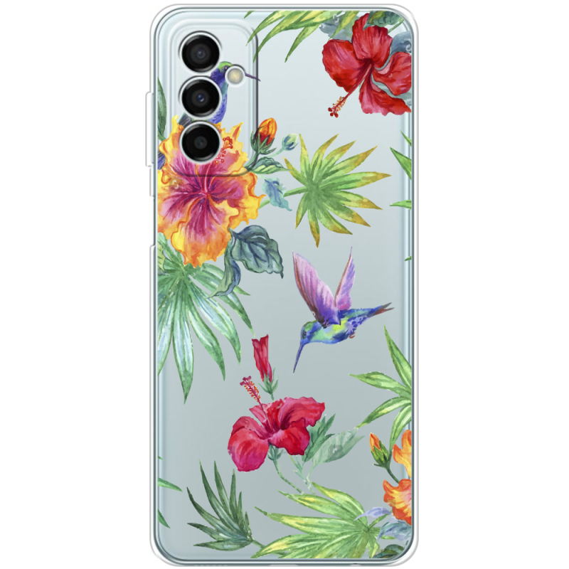 Прозрачный чехол BoxFace Samsung Galaxy M23 5G (M236)  Tropical