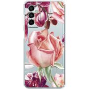 Прозрачный чехол BoxFace Samsung Galaxy M23 5G (M236)  Rose