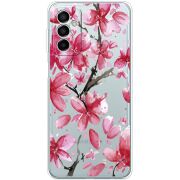 Прозрачный чехол BoxFace Samsung Galaxy M23 5G (M236)  Pink Magnolia