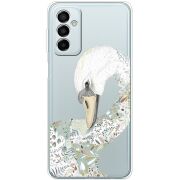 Прозрачный чехол BoxFace Samsung Galaxy M23 5G (M236)  Swan