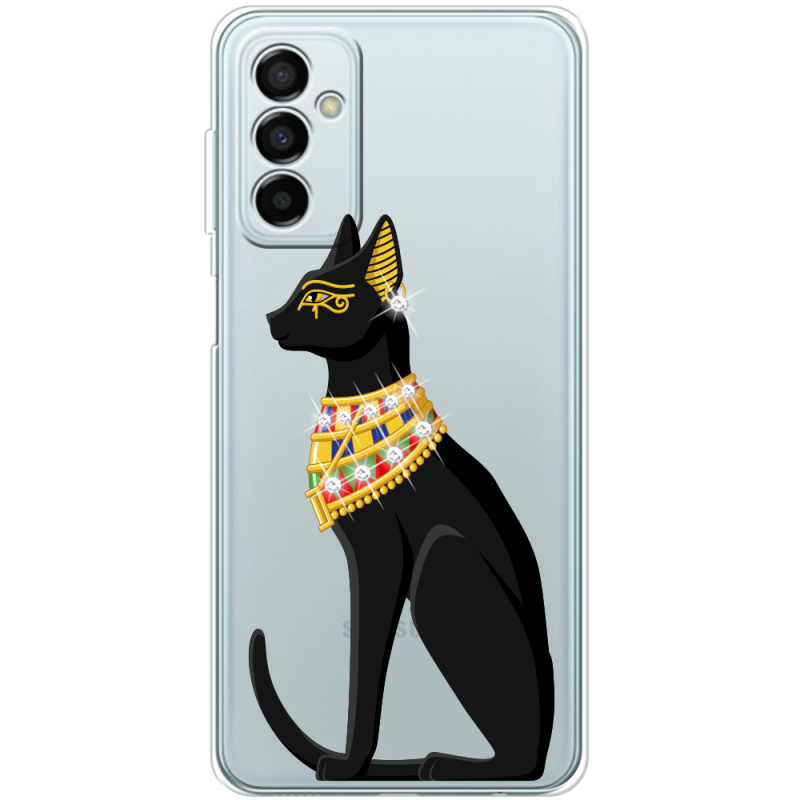 Чехол со стразами Samsung Galaxy M23 5G (M236)  Egipet Cat