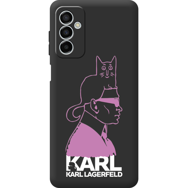 Черный чехол BoxFace Samsung Galaxy M23 5G (M236) Pink Karl