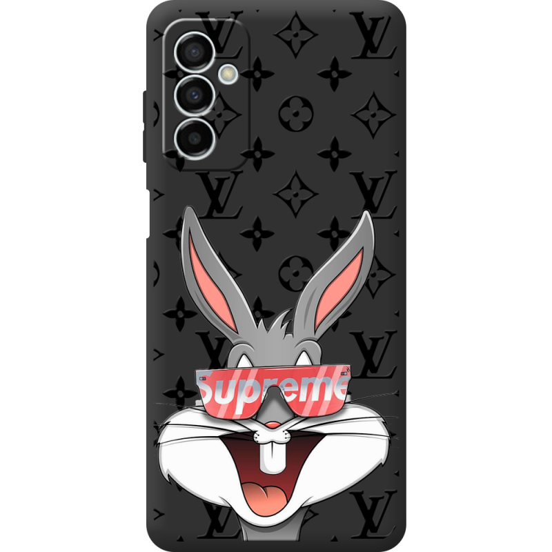 Черный чехол BoxFace Samsung Galaxy M23 5G (M236) looney bunny