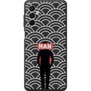 Черный чехол BoxFace Samsung Galaxy M23 5G (M236) Man Pattern