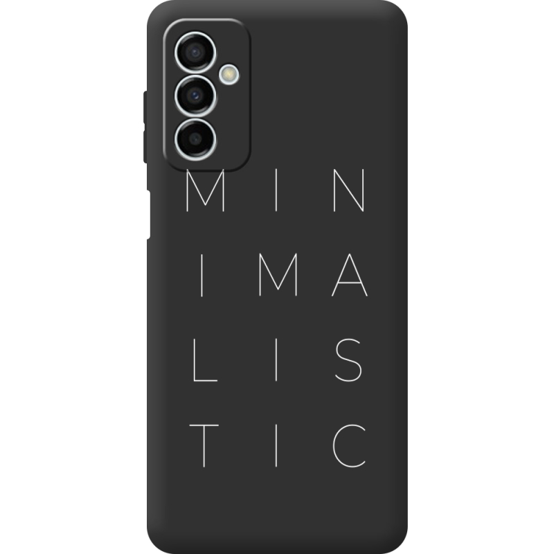 Черный чехол BoxFace Samsung Galaxy M23 5G (M236) Minimalistic