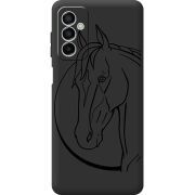 Черный чехол BoxFace Samsung Galaxy M23 5G (M236) Horse