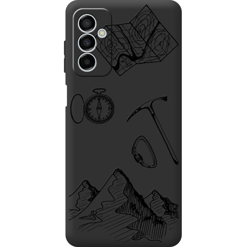 Черный чехол BoxFace Samsung Galaxy M23 5G (M236) Mountains