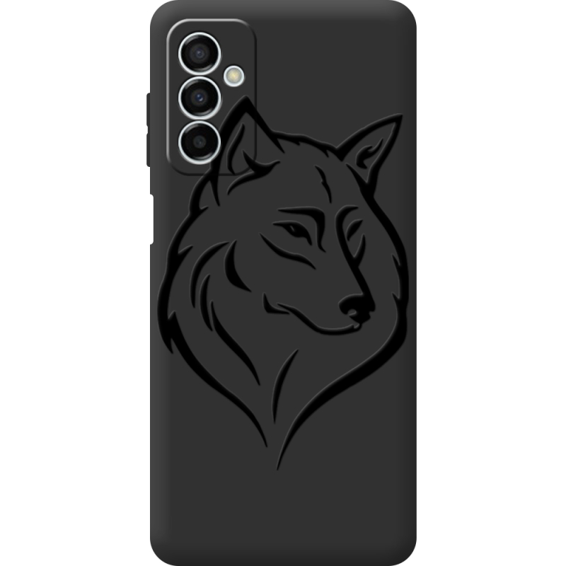 Черный чехол BoxFace Samsung Galaxy M23 5G (M236) Wolf