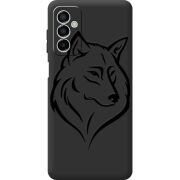 Черный чехол BoxFace Samsung Galaxy M23 5G (M236) Wolf