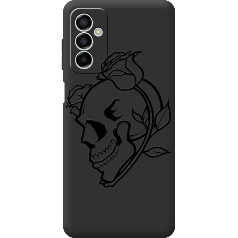 Черный чехол BoxFace Samsung Galaxy M23 5G (M236) Skull and Roses