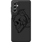 Черный чехол BoxFace Samsung Galaxy M23 5G (M236) Skull and Roses