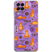 Чехол BoxFace Samsung Galaxy M33 5G (M336)  Yoga Cat