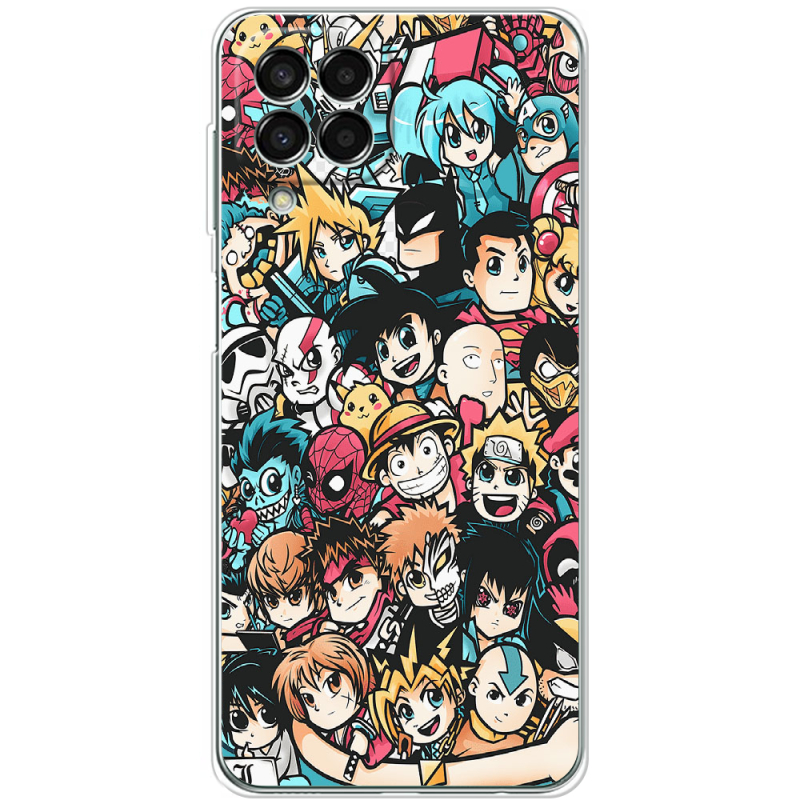 Чехол BoxFace Samsung Galaxy M33 5G (M336)  Anime Stickers