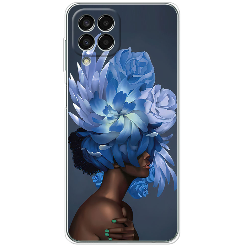 Чехол BoxFace Samsung Galaxy M33 5G (M336)  Exquisite Blue Flowers