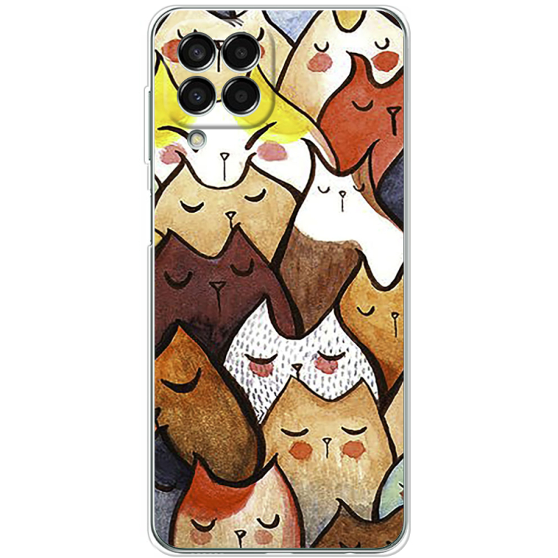 Чехол BoxFace Samsung Galaxy M33 5G (M336)  Sleepy Cats