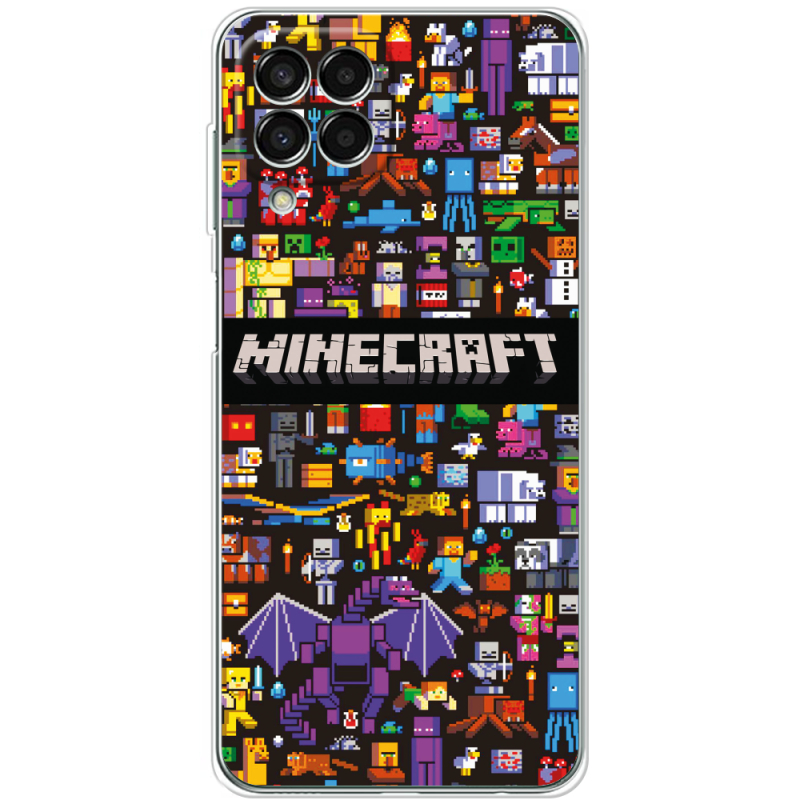 Чехол BoxFace Samsung Galaxy M33 5G (M336)  Minecraft Mobbery