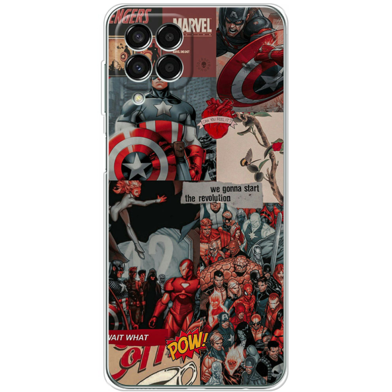 Чехол BoxFace Samsung Galaxy M33 5G (M336)  Marvel Avengers