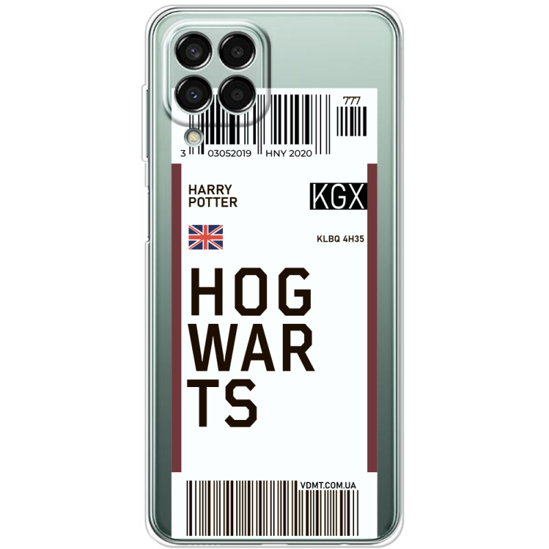 Прозрачный чехол BoxFace Samsung Galaxy M33 5G (M336)  Ticket Hogwarts