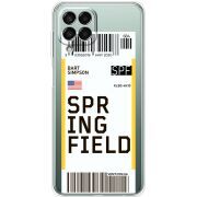 Прозрачный чехол BoxFace Samsung Galaxy M33 5G (M336)  Ticket Springfield