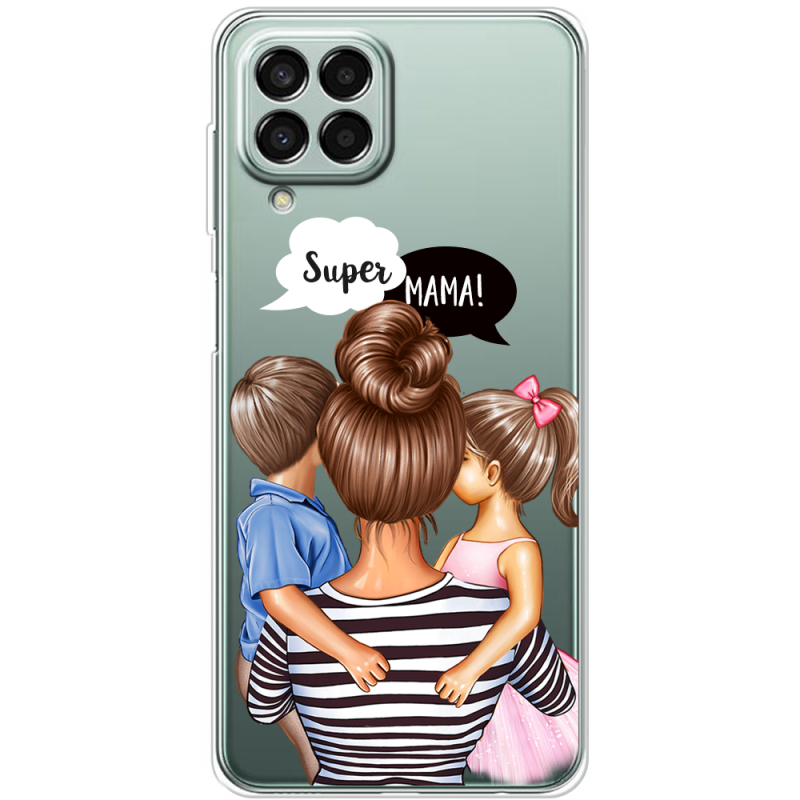 Прозрачный чехол BoxFace Samsung Galaxy M33 5G (M336)  Super Mama