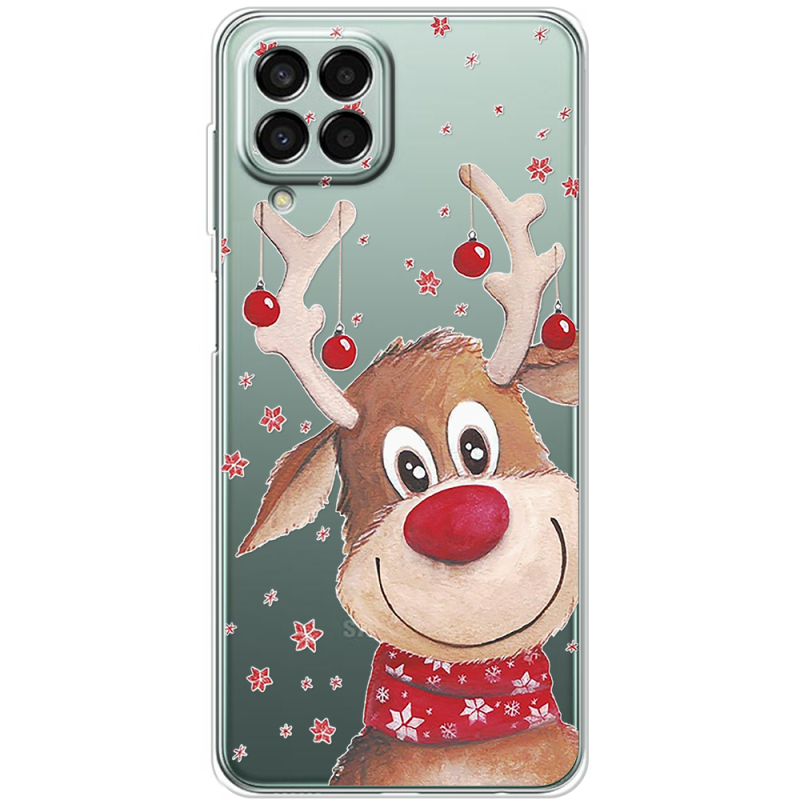 Прозрачный чехол BoxFace Samsung Galaxy M33 5G (M336)  Winter Deer