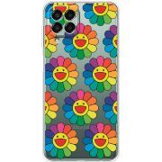 Прозрачный чехол BoxFace Samsung Galaxy M33 5G (M336)  Hippie Flowers