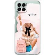 Прозрачный чехол BoxFace Samsung Galaxy M33 5G (M336)  Travel Girl