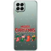 Прозрачный чехол BoxFace Samsung Galaxy M33 5G (M336)  Merry Christmas