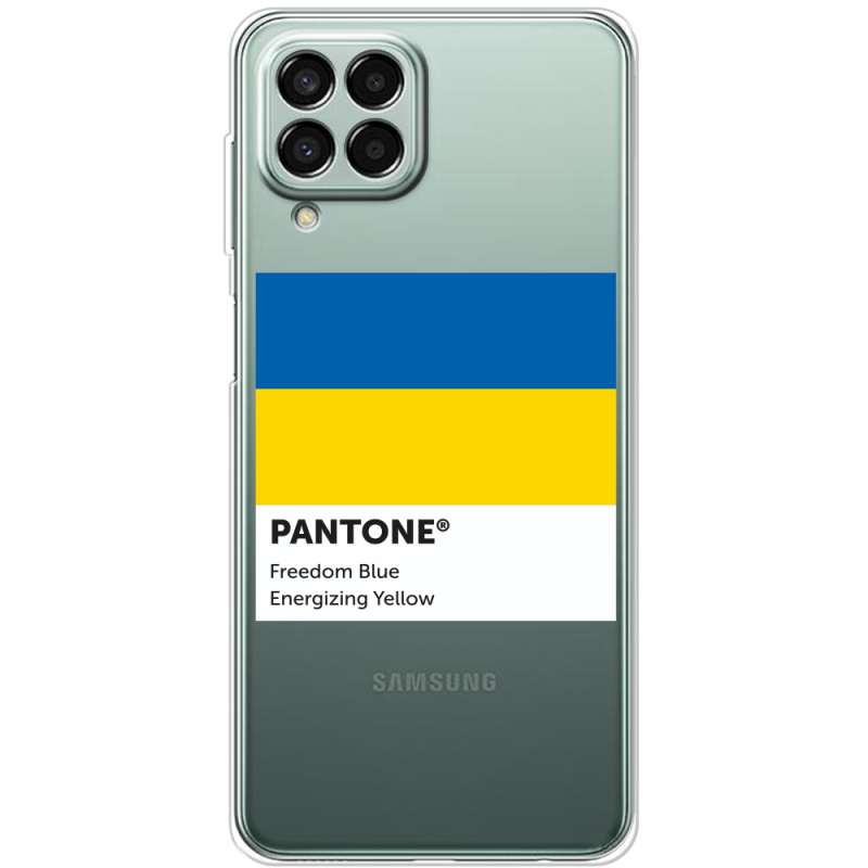 Прозрачный чехол BoxFace Samsung Galaxy M33 5G (M336)  Pantone вільний синій