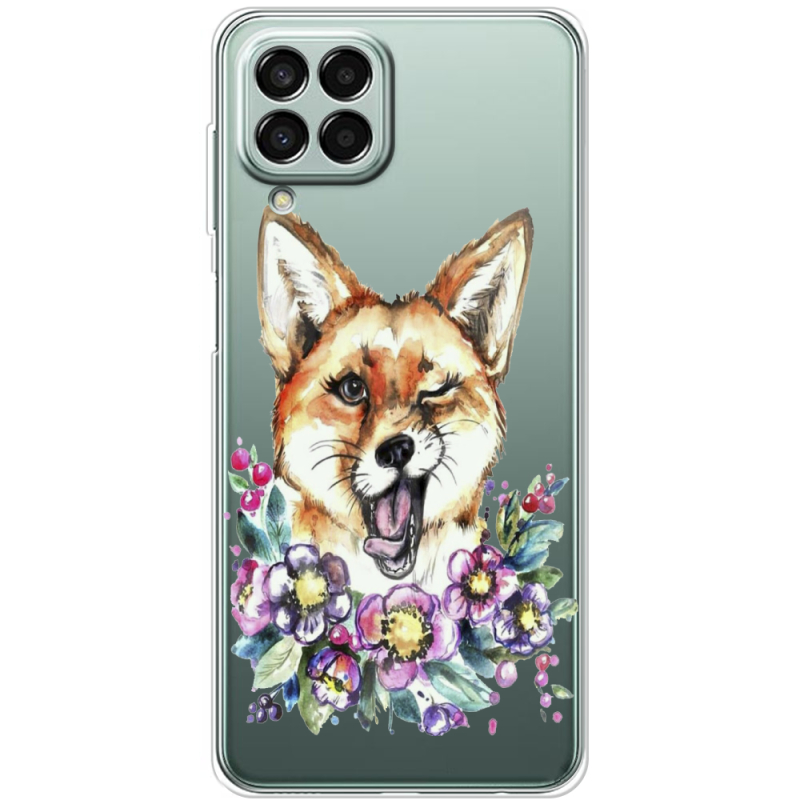 Прозрачный чехол BoxFace Samsung Galaxy M33 5G (M336)  Winking Fox