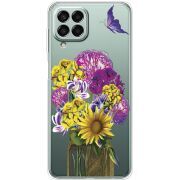 Прозрачный чехол BoxFace Samsung Galaxy M33 5G (M336)  My Bouquet