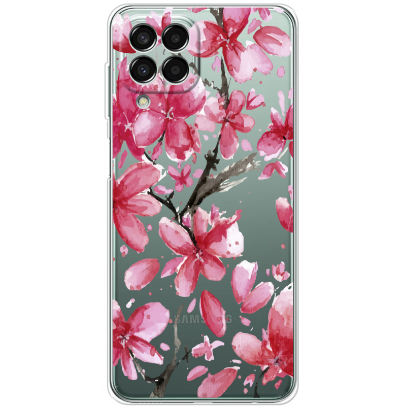Прозрачный чехол BoxFace Samsung Galaxy M33 5G (M336)  Pink Magnolia