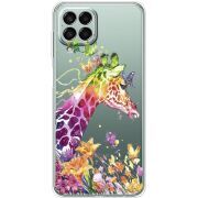 Прозрачный чехол BoxFace Samsung Galaxy M33 5G (M336)  Colorful Giraffe