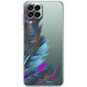 Прозрачный чехол BoxFace Samsung Galaxy M33 5G (M336)  Feathers