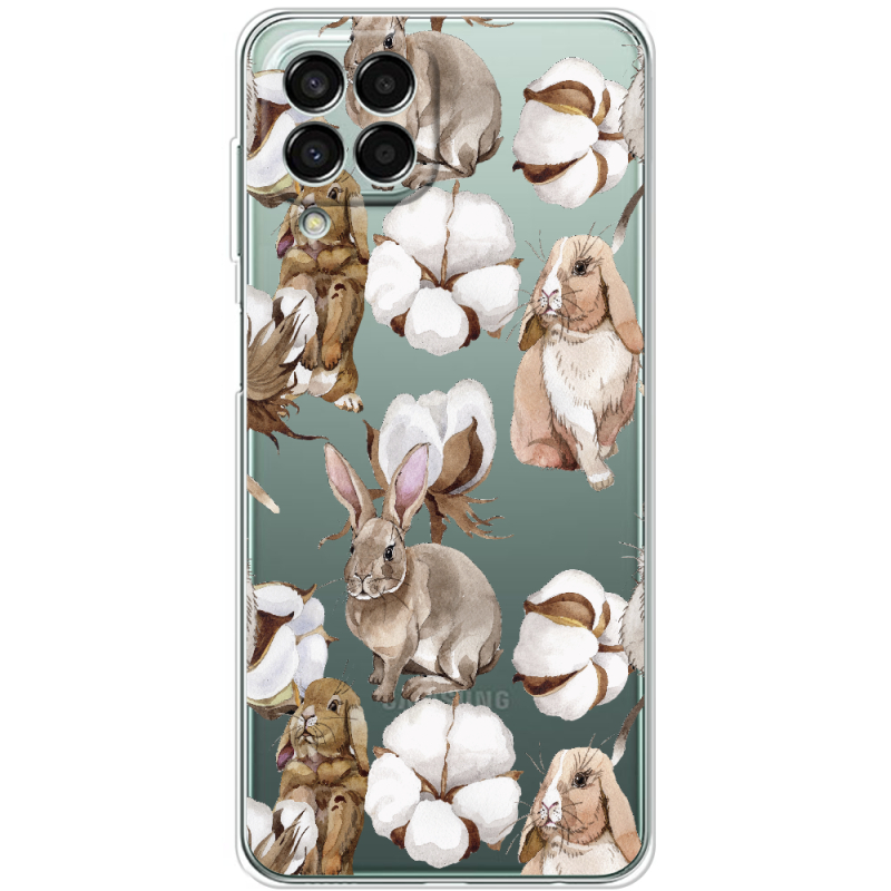 Прозрачный чехол BoxFace Samsung Galaxy M33 5G (M336)  Cotton and Rabbits