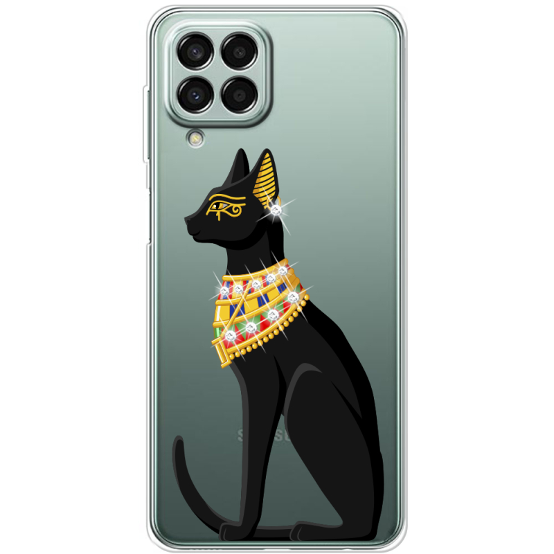 Чехол со стразами Samsung Galaxy M33 5G (M336)  Egipet Cat