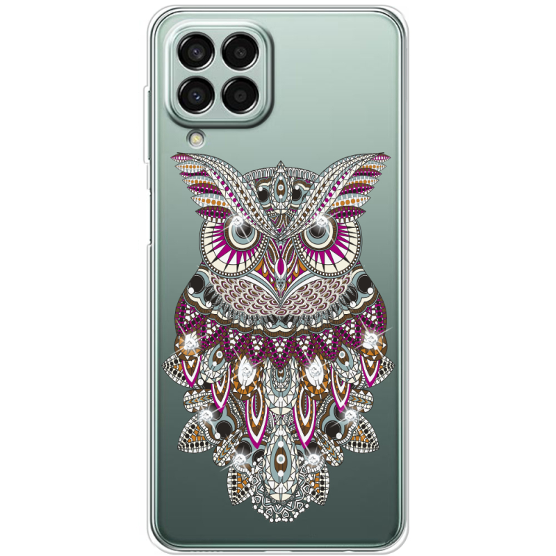 Чехол со стразами Samsung Galaxy M33 5G (M336)  Owl