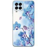 Чехол со стразами Samsung Galaxy M33 5G (M336)  Orchids