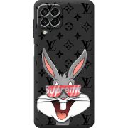 Черный чехол BoxFace Samsung Galaxy M33 5G (M336) looney bunny